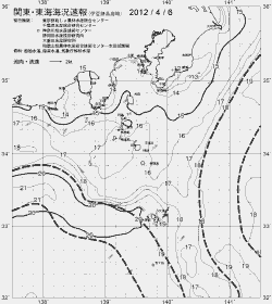 一都三県漁海況速報、関東・東海海況速報(2012/04/06)