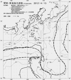 一都三県漁海況速報、関東・東海海況速報(2012/04/13)