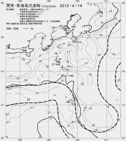 一都三県漁海況速報、関東・東海海況速報(2012/04/14)