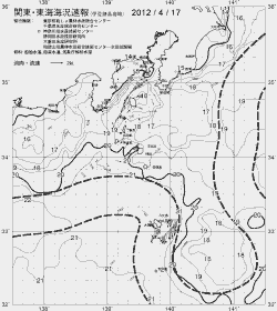 一都三県漁海況速報、関東・東海海況速報(2012/04/17)