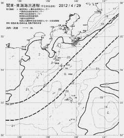 一都三県漁海況速報、関東・東海海況速報(2012/04/29)