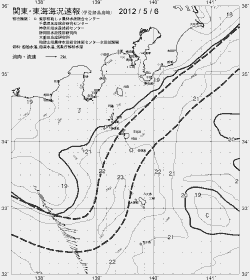 一都三県漁海況速報、関東・東海海況速報(2012/05/06)