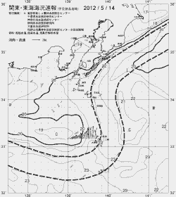 一都三県漁海況速報、関東・東海海況速報(2012/05/14)