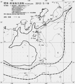 一都三県漁海況速報、関東・東海海況速報(2012/05/19)
