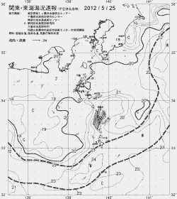 一都三県漁海況速報、関東・東海海況速報(2012/05/25)
