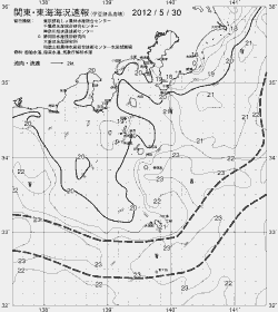 一都三県漁海況速報、関東・東海海況速報(2012/05/30)