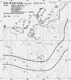 一都三県漁海況速報、関東・東海海況速報(2012/06/03)