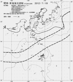一都三県漁海況速報、関東・東海海況速報(2012/07/19)