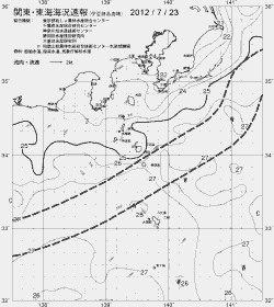 一都三県漁海況速報、関東・東海海況速報(2012/07/23)