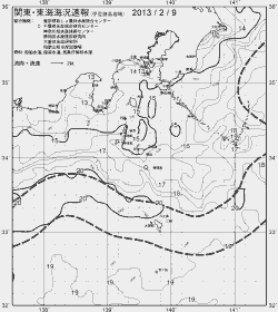 一都三県漁海況速報、関東・東海海況速報(2013/02/09)