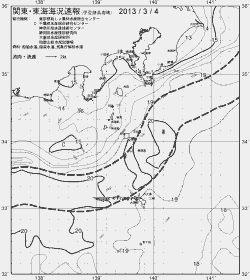一都三県漁海況速報、関東・東海海況速報(2013/03/04)