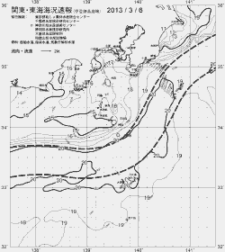 一都三県漁海況速報、関東・東海海況速報(2013/03/06)