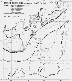 一都三県漁海況速報、関東・東海海況速報(2013/04/06)
