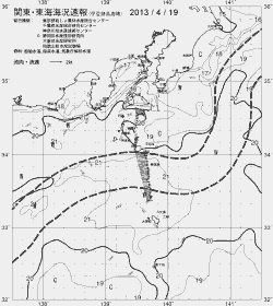 一都三県漁海況速報、関東・東海海況速報(2013/04/19)