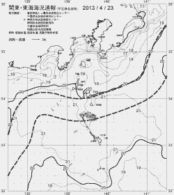 一都三県漁海況速報、関東・東海海況速報(2013/04/23)