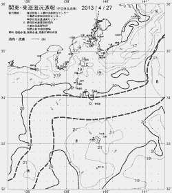 一都三県漁海況速報、関東・東海海況速報(2013/04/27)