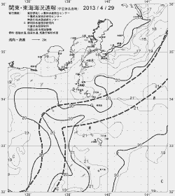 一都三県漁海況速報、関東・東海海況速報(2013/04/29)
