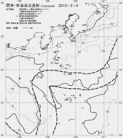 一都三県漁海況速報、関東・東海海況速報(2013/05/04)