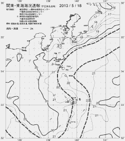 一都三県漁海況速報、関東・東海海況速報(2013/05/18)