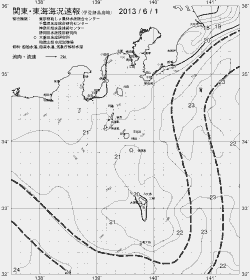一都三県漁海況速報、関東・東海海況速報(2013/06/01)