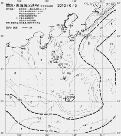一都三県漁海況速報、関東・東海海況速報(2013/06/05)