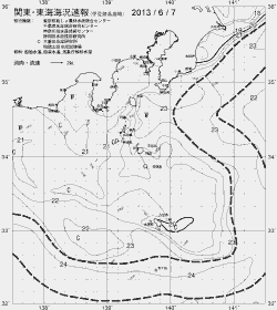 一都三県漁海況速報、関東・東海海況速報(2013/06/07)