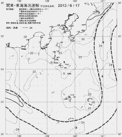 一都三県漁海況速報、関東・東海海況速報(2013/06/17)