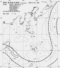一都三県漁海況速報、関東・東海海況速報(2013/06/20)