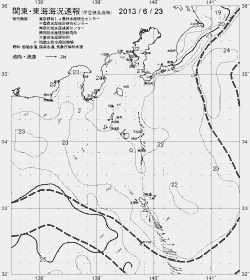 一都三県漁海況速報、関東・東海海況速報(2013/06/23)