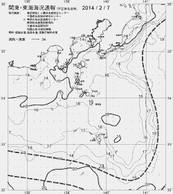 一都三県漁海況速報、関東・東海海況速報(2014/02/07)