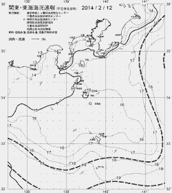 一都三県漁海況速報、関東・東海海況速報(2014/02/12)