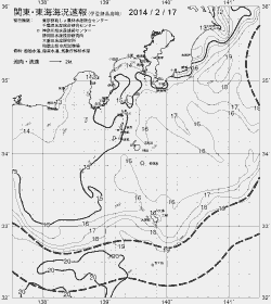 一都三県漁海況速報、関東・東海海況速報(2014/02/17)