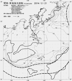 一都三県漁海況速報、関東・東海海況速報(2014/02/21)