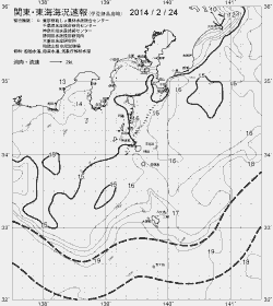 一都三県漁海況速報、関東・東海海況速報(2014/02/24)