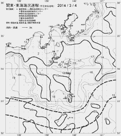 一都三県漁海況速報、関東・東海海況速報(2014/03/04)
