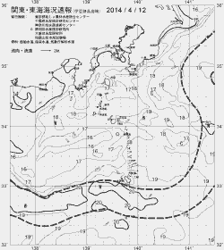 一都三県漁海況速報、関東・東海海況速報(2014/04/12)