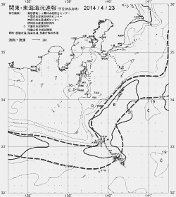 一都三県漁海況速報、関東・東海海況速報(2014/04/23)
