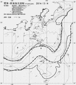 一都三県漁海況速報、関東・東海海況速報(2014/05/04)