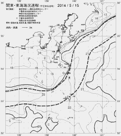 一都三県漁海況速報、関東・東海海況速報(2014/05/15)