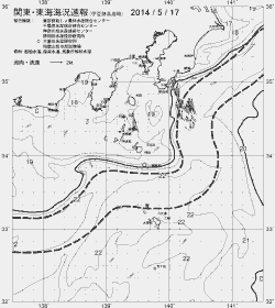 一都三県漁海況速報、関東・東海海況速報(2014/05/17)
