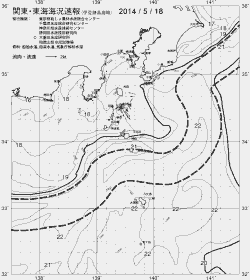 一都三県漁海況速報、関東・東海海況速報(2014/05/18)