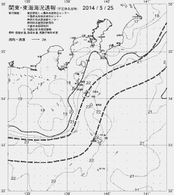 一都三県漁海況速報、関東・東海海況速報(2014/05/25)