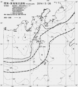 一都三県漁海況速報、関東・東海海況速報(2014/05/26)