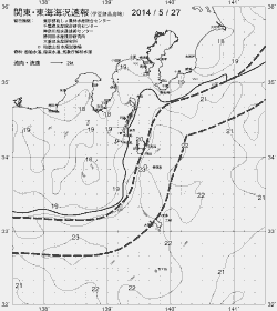 一都三県漁海況速報、関東・東海海況速報(2014/05/27)