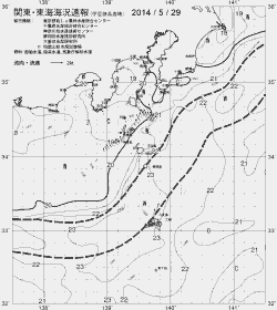 一都三県漁海況速報、関東・東海海況速報(2014/05/29)