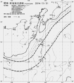 一都三県漁海況速報、関東・東海海況速報(2014/05/31)