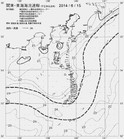 一都三県漁海況速報、関東・東海海況速報(2014/06/15)