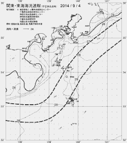 一都三県漁海況速報、関東・東海海況速報(2014/09/04)