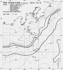 一都三県漁海況速報、関東・東海海況速報(2014/10/06)