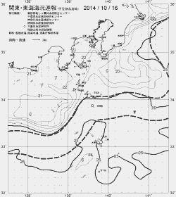 一都三県漁海況速報、関東・東海海況速報(2014/10/16)